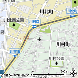 川村町275番地akippa駐車場周辺の地図