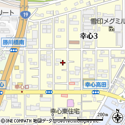 愛知県名古屋市守山区幸心周辺の地図