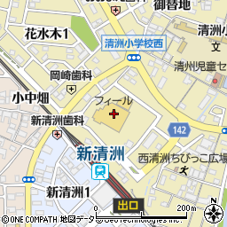 フィール清須店周辺の地図