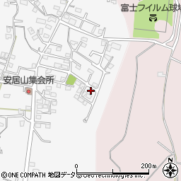 静岡県富士宮市安居山713周辺の地図