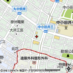 ドコモショップ中小田井店周辺の地図