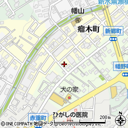 愛知県瀬戸市瘤木町31-5周辺の地図