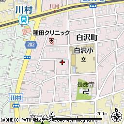 愛知県名古屋市守山区白沢町213-1周辺の地図