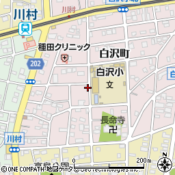 愛知県名古屋市守山区白沢町215周辺の地図