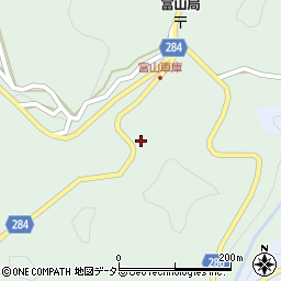 島根県大田市富山町山中1789周辺の地図