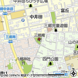 三郷庵周辺の地図