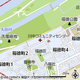 愛知県名古屋市北区福徳町3丁目20周辺の地図