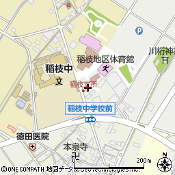 滋賀県彦根市本庄町61周辺の地図