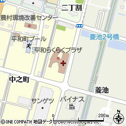 稲沢市社会福祉協議会　西部支所周辺の地図
