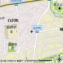 愛知県名古屋市守山区白沢町287-8周辺の地図