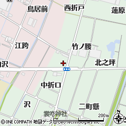 愛知県稲沢市目比町竹ノ腰周辺の地図