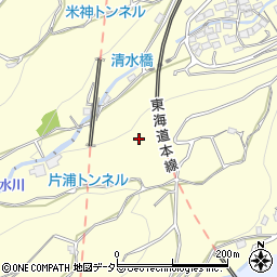 神奈川県小田原市米神400周辺の地図