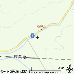 岡山県津山市加茂町物見1149周辺の地図