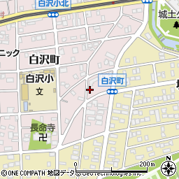 愛知県名古屋市守山区白沢町287-1周辺の地図