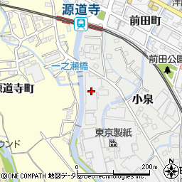 東京製紙株式会社　管理部周辺の地図