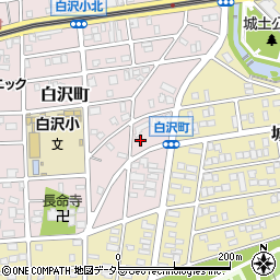 愛知県名古屋市守山区白沢町287周辺の地図