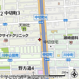角田産業周辺の地図
