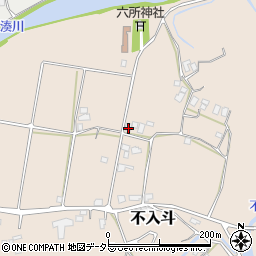 千葉県富津市不入斗404周辺の地図