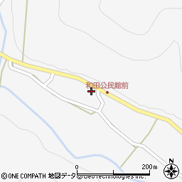 京都府京丹波町（船井郡）質美（林ノ下）周辺の地図