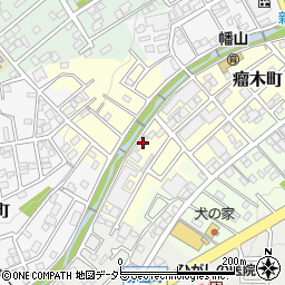 愛知県瀬戸市瘤木町43周辺の地図