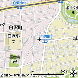 愛知県名古屋市守山区白沢町287-5周辺の地図