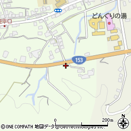 愛知県豊田市桑原町上中村周辺の地図