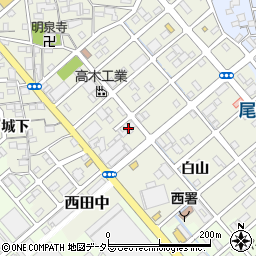 愛知県清須市西田中蓮池131周辺の地図