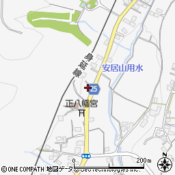 静岡県富士宮市安居山616周辺の地図