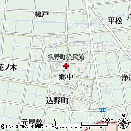 杁野町公民館周辺の地図