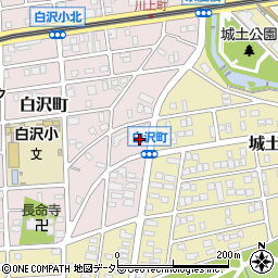 愛知県名古屋市守山区白沢町288周辺の地図