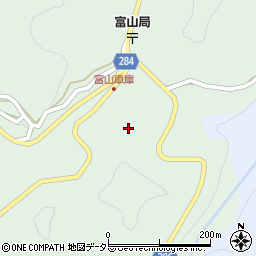 島根県大田市富山町山中1282周辺の地図