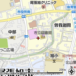 愛知県尾張旭市東大道町山の内周辺の地図