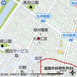 株式会社ＮＩＣＥＨＡＮＤＳ周辺の地図