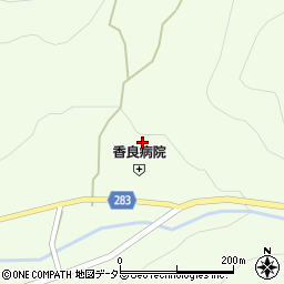 香良病院周辺の地図