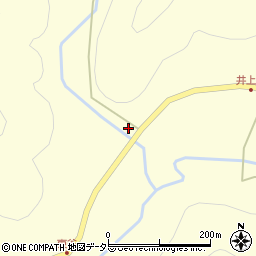 京都府南丹市日吉町四ツ谷段周辺の地図