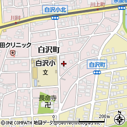 愛知県名古屋市守山区白沢町240周辺の地図