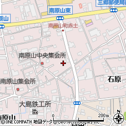 愛知県尾張旭市南原山町周辺の地図
