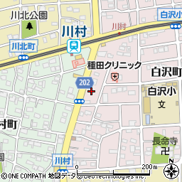 愛知県名古屋市守山区白沢町194周辺の地図