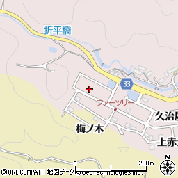 愛知県豊田市折平町西屋敷557周辺の地図