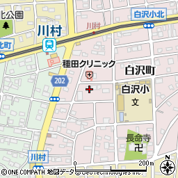 愛知県名古屋市守山区白沢町173周辺の地図