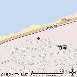 千葉県富津市竹岡147周辺の地図