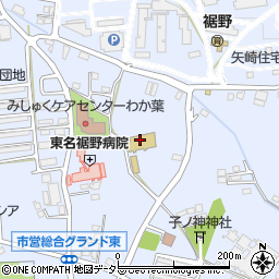 裾野市立　御宿台保育園子育て支援センター周辺の地図