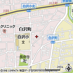 愛知県名古屋市守山区白沢町248-2周辺の地図