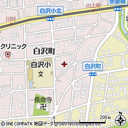 愛知県名古屋市守山区白沢町248-2周辺の地図