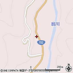 静岡県浜松市天竜区水窪町奥領家4286周辺の地図