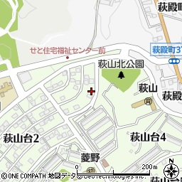 愛知県瀬戸市萩山台3丁目48周辺の地図