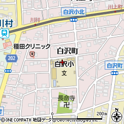 愛知県名古屋市守山区白沢町233周辺の地図