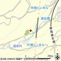 神奈川県小田原市米神353周辺の地図