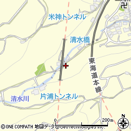 神奈川県小田原市米神388周辺の地図