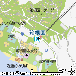 箱根駒ヶ岳ロープウェー周辺の地図